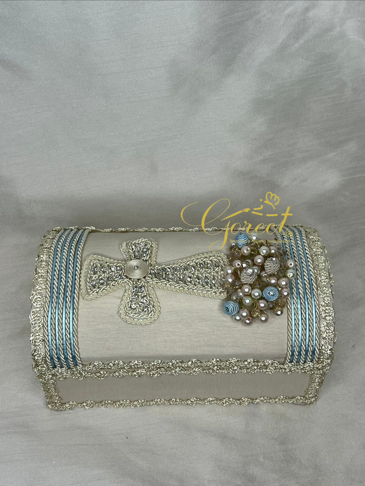 Baul + Kit Bautizo niño